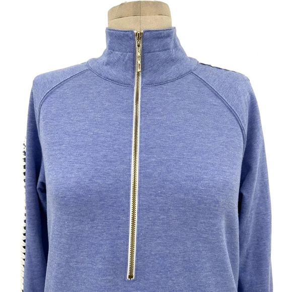 Lilly Pulitzer Skipper Popover Periwinkle Heather‎ Size Small - Picture 3 of 9